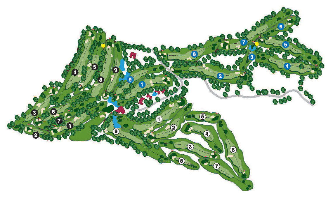 golf course map